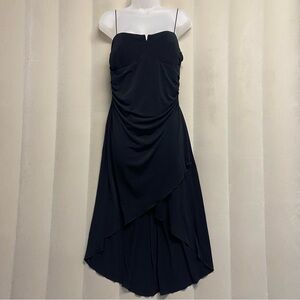 Vintage City Triangles Womens Dress XL High Low Midi Whimsigoth Fairy Grunge